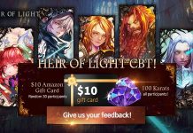 Gamevil’s Latest Project – Heir of Light Close Beta Test