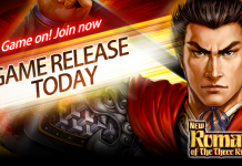 New Romance of the Three Kingdoms is Available Now!