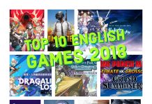Top 10 English Mobile Games 2018