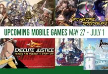 Upcoming Mobile Games – Now Till July 1st