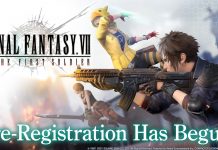 Final Fantasy VII The First Soldier – Pre-registration Begin
