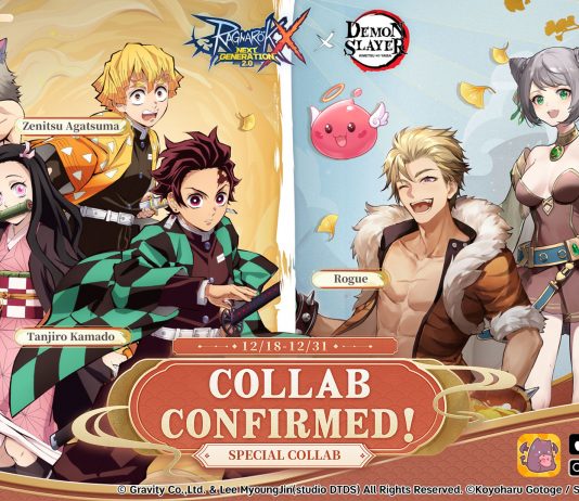 Ragnarok X: Next Generation x Demon Slayer: Kimetsu no Yaiba Collaboration Confirmed!