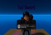 How To Get Toji Sword In Ijul Piece 2 Feature image for our How To Get Toji Sword In Ijul Piece 2. Image shows the Toji Sword Seller NPC.