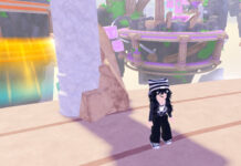 Roblox The Games Easiest Badges Guide Feature image for our Roblox The Games Easiest Badges guide. Image shows a character standing with floating islands in the background.