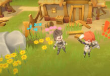 Tales Of Terrarum Tier List – All Characters With Stats Included! Feature image for our Tales of Terrarum Tier List. Image shows two characters standing in front of a house.