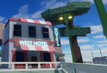 A Universal Time Ancient Sword Guide – Yasuo Ability Included a universal time ancient sword feature image. it is the west hotel from the map which has a neon sign with the hotel's name, as well as a sign on the side of the building that says hotel in bold letters.
