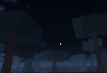 Clover Retribution Titles Guide Feature image for our Clover Retribution Titles guide. It shows the woods in-game at night, under a starry sky.