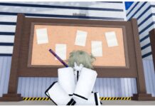 Type Soul All Grades – Elite Grade For Each Race Explained! Feature image for our Type Soul All Grades Guide which shows an arrancar player wearing all white and sitting on the floor in front of a missions board cross-legged