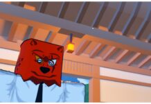 Dragon Soul Dragon Balls Guide – Summoning Shenron and Wishes! Feature image for our Dragon Soul Dragon Ball guide which shows my avatar with a red bear-like paper mask over her head stood under a brown roof with a golden lantern above her head