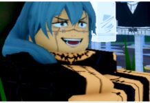 How To Unlock Cursed Techniques In Roblox Sorcery Feature image for our how to unlock cursed techniques in roblox sorcery guide showing a mahito npc in the chunky roblox style with his arms folded and a devious smie on his face