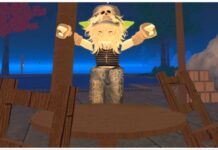 Jujutsu Piece Style Orb – Obtainment, Uses and Dojo Requirements! Feature image for our Jujutsu Piece Style Orb guide which shows my avatar leaping onto a table with her arms outstretched to either side during nighttime