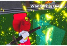 Roblox Bleach Lost Souls Races Guide Feature image for our Lost Souls Races guide showing Kasane Teto in a roblox style holding the hilt of her sword to the head of a lost soul to purify and guide it back to where it belongs