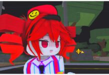 Roblox Bleach Lost Souls Clan Tier List Feature image for our Lost Souls clan tier list showing a side profile of my teto cosplaying character who has a shocked expression as she looks into the distance