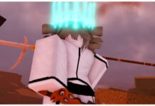 Type Soul Frisky – The Cheat To Obtaining Shiny Frisky! Feature image for our Type Soul Frisky guide showing a player with a blue crown on their head and a javelin like blade behind them and a normal blade held in front of their body