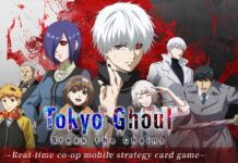 Tokyo Ghoul Break The Chains Codes – November 2024 Feature image for our Tokyo Ghoul Break The Chains Codes guide. Image shows characters looking at the screen.