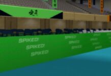 How To Hit Serves In Spiked Feature image for our How To Hit Serves In Spiked guide. Image shows a seating area at a volleyball game.