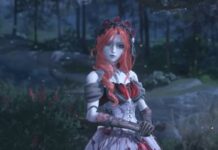 Infinity Nikki Sovereign Of Elegant Guide – How To Defeat Banshee Feature image for our Infinity Nikki Sovereign Of Elegant guide. Image shows a woman with red hair in a grey dress.
