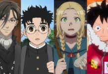 Kongbakpao’s Favourite Anime Of 2024 – Must Haves For Your Watchlist! Feature image for our post about Kongbakpao's Favourite Anime Of 2024. Image shows four anime characters side by side.