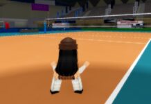 Spiked Height Guide – How To Reroll, Pros, And Cons! Feature image for our Spiked Height guide. Image shows a character on a volleyball court.