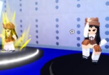 Best Flow In Blue Lock Rivals Feature image for our Best Flow In Blue Lock Rivals guide. Image shows two characters, one covered in yellow light and the other dancing.