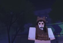 Jujutsu Infinite Cursed Energy Natures Tier List Feature image for our Jujutsu Infinite Cursed Energy Tier List. Image shows a character staring at the screen with trees behind her.