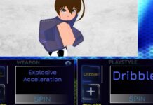 LockOver Weapons Guide Feature image for our LockOver Weapons guide. Image shows a character running and their weapon and playstyle name in a box below them.