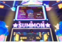 Anime Adventures Rerelease Tier List – Winter Event Rankings! Feature image for our anime adventures rerelease tier list showing the summons area in spawn