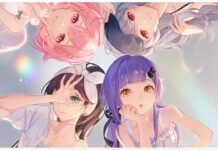Crazy Ones Codes – Release Rewards January 2025! Feature image for our crazy ones codes guide showing the main 4 girls from a bottom-up view as they look down at the viewer with mixed expressions of happiness and awe.