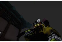 Jujutsu Infinite Trading Values Tier List Feature image for our jujutsu infinite trading values tier list showing a player holding an axe dripped out in all the highest-rarity items