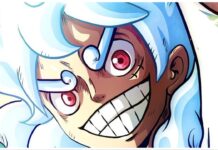 Pirate King Legend Tier List – All 5-Star SSRs Ranked! feature image for our pirate king legend tier list showing gear 5 luffy looking to the viewer with a big grin on his face