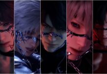 Love and Deepspace Valentine’s Event, Tomorrow’s Catch-22, Out Now The Memories from the Love and Deepspace Valentine's Event, with all love interests wearing the event outfits and face accessories. From the left is Rafayel, Sylus, Caleb, Xavier, and Zayne.