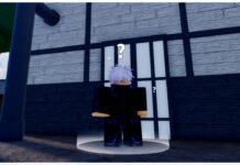 Verse Piece Spec Tier List – The Best As Of May 2026! image for our verse piece spec tier list showing the gojo teacher in front of a building