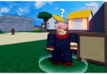 Verse Piece Specs Guide – Obtainment and Movesets To Enhance Your Strength! Feature image for our verse piece specs guide showing the sukuna npc trainer standing near wooden logs on a sunny day looking to the floor with a frown