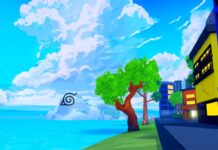 Arise Crossover Guilds Guide – How To Make a Guild, Promoting, and Guild Tickets! Feature image for our Arise Crossover Guilds guide. Image shows the ocean and a tree and some buildings.