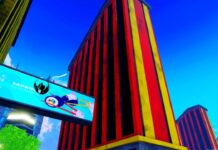 Arise Crossover N+ Rank Guide – Reaching N+ Rank! Feature image for our Arise Crossover N+ Rank guide. Image shows tall buildings and signs.