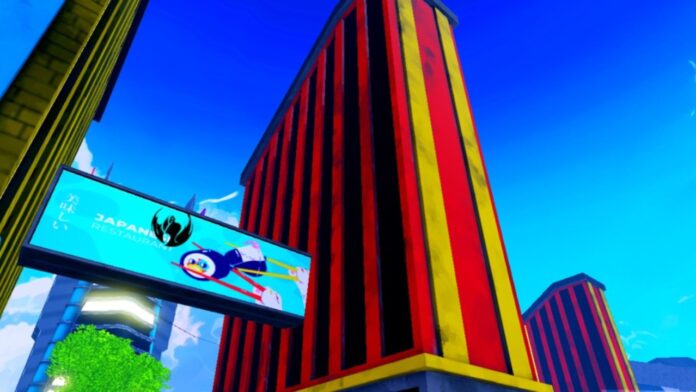 Feature image for our Arise Crossover N+ Rank guide. Image shows tall buildings and signs.