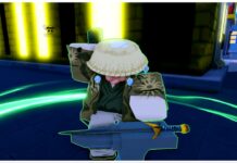 Arise Crossover Weapons Guide – Price, DMG, and More! Feature image for our arise crossover weapons guide showing a merchant npc hammering a sword on an anvil