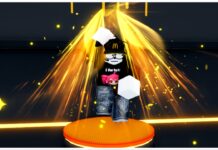 Basketball Zero Zones Guide – Farming Rerolls, Perks, and More! Feature image for our basketball zero zones guide showing a player mid-air with an arm raised to the sky which is emitting a golden shimmer cast downwards on their body and the surrounding area
