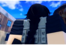 Ninja Time Sound Brothers Guide Feature image for our ninja time sound brothers guide showing the back of a player as she walks through the streets of a town on a clear skies day