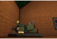 Rune Slayer Best Mage Build – Equipment and Weapons including Obtainment and Stats! Feature image for our rune slayer best mage build guide showing a mage in green robes sleeping on a mat inside a wooden home