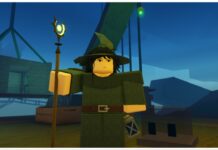 Rune Slayer Staffs Guide – Staff Progression, Stats, and Obtainment! Feature image for our rune slayer staffs guide shows a mage player with a staff in their hands as they stare off into the distance with a neutral and slightly serious expression