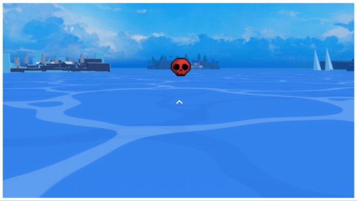 Feature image for our verse piece corrupted tickets guide showing the red boss marker off in the distance on a far away island separated from the camera by a blue ocean