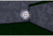 Verse Piece Wisps Guide – Spawn Chance and Buffs! Feature image for our verse piece wisps guide showing a white wisp in the corner of a map against two stone walls