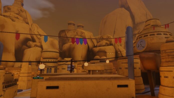Feature image for our Anime Last Stand Black Clover Units guide. Image shows a sandy desert with buildings.