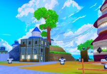 How To Get Powder Dust In Arise Crossover – All Farming Methods Feature image for our How To Get Powder Dust In Arise Crossover guide. Image shows a small town with trees, large buildings, and bosses.