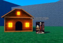 Rock Fruit Brainrot Update – Obtaining Tralalero Tralala and Tung Tung Sahur Feature image for our Rock Fruit Brainrot Update guide. Image shows a small house and a card NPC.