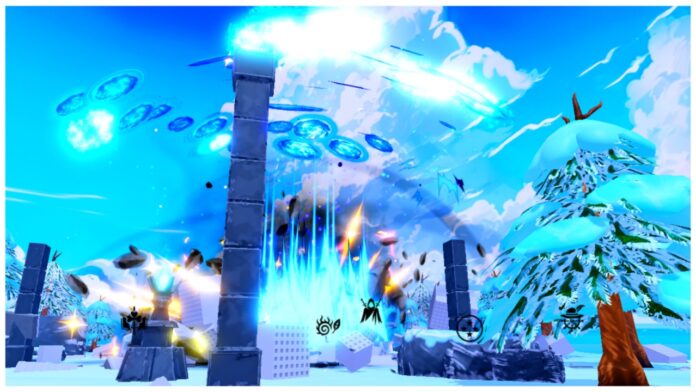Feature image for our arise crossover laruda dagger showing the winter event raid island