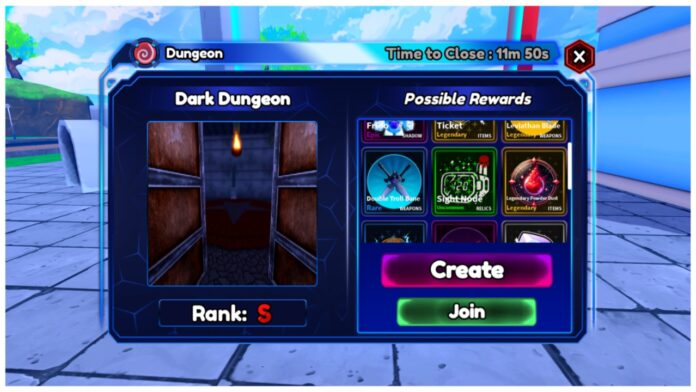 Feature image for our arise crossover relics guide showing a dungeon rewards page from dragon city with one of the relic rewards