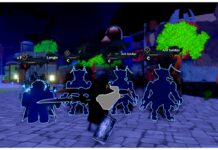 How To Get Monarch in Arise Crossover Feature image for our how to get monarch in arise crossover guide showing a player with their four strongest shadows at night time as they wield their weapon