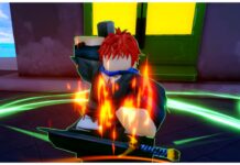 How To Get Rare Powder Dust in Arise Crossover – All Known Farming Methods! Feature image for our how to get rare powder dust in arise crossover showing an npc slamming a sword with a mallet on an anvil